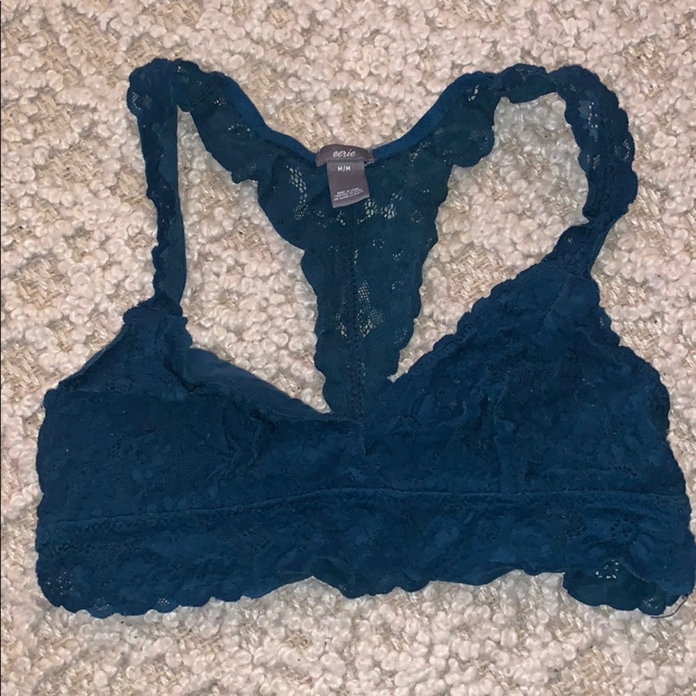 Aerie lace racer back bralette